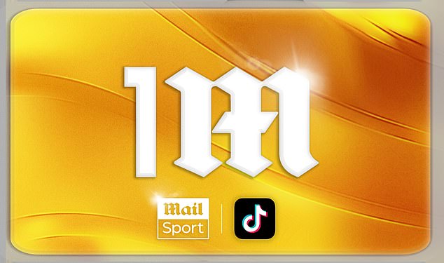 Since launching in 2023, the Daily Mail Sport page has reached one million followers on TikTok