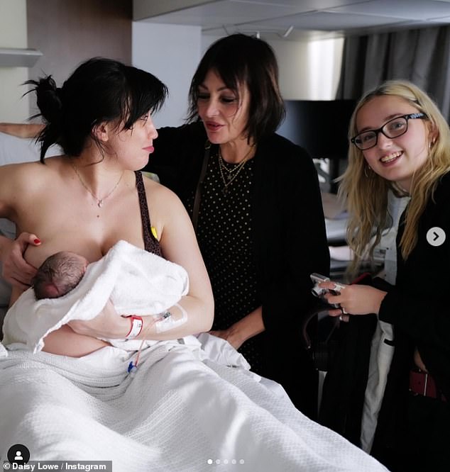 Daisy Lowe said she felt 'heartbroken' before becoming mum to her daughter Ivy Love Saul