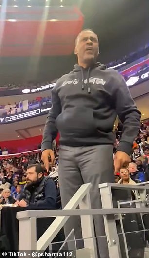 Detroit Pistons general manager Troy Weaver took issue with a fan's comments on Saturday evening