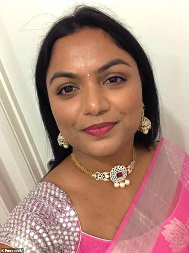 The body of 30-year-old Chaithanya 'Swetha' Madhagani was found in a green rubbish bin on Mount Pollock Road in Buckley, west of Geelong, at noon on Saturday.