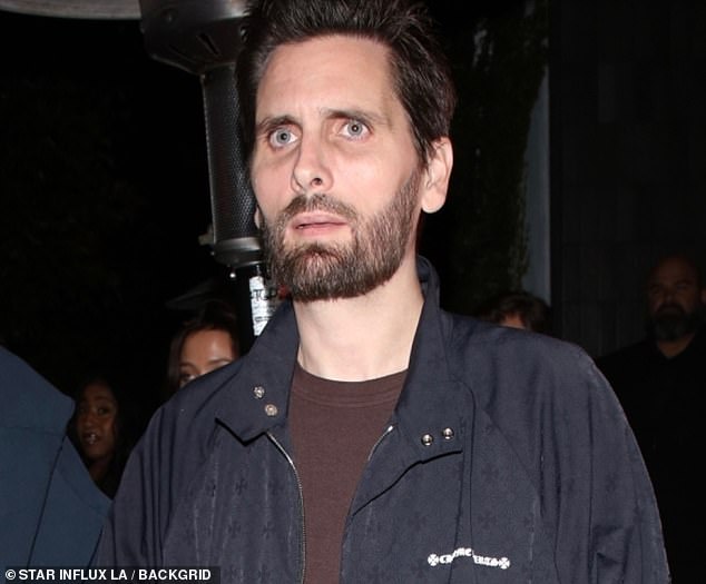 Scott Disick seen in 2024