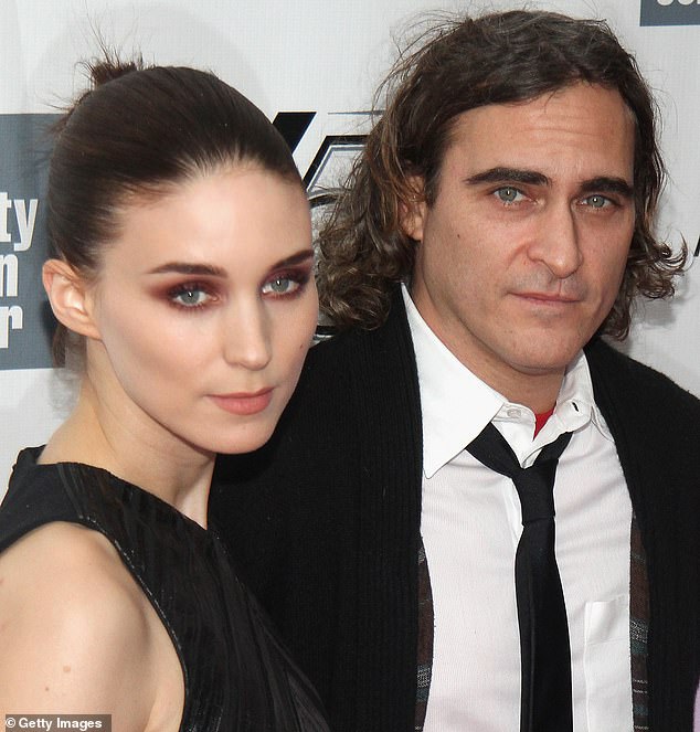 SIMILAR: Many famous couples, including actress Rooney Mara and actor Joaquin Phoenix (pictured), look alike