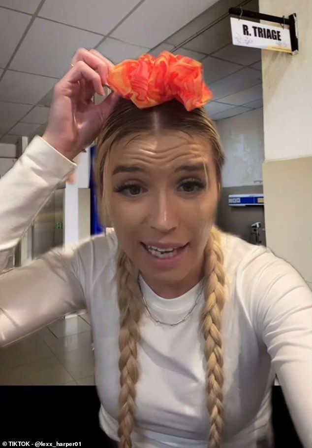 Alexis Harper, an emergency room nurse in Tennessee, has gone viral on TikTok after posting a series of skits based on real experiences she had with patients