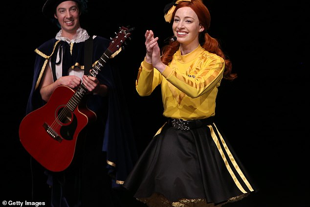 Emma Watkins (pictured in June 2020) has revealed she was almost forced to cancel a show while on tour with The Wiggles due to debilitating pain