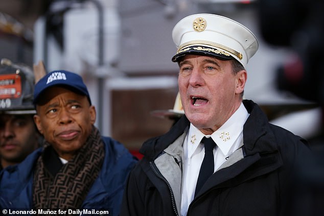 FDNY Department Chief John Hodgens sent an email to department leaders on Saturday warning of an impending investigation by the Bureau of Investigation and Trials (BITS) into the booing and 