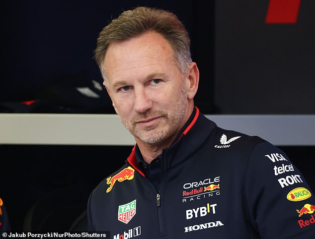 Christian Horner (pictured) is at the center of sexual misconduct allegations that threaten to blow up Red Bull's F1 racing team