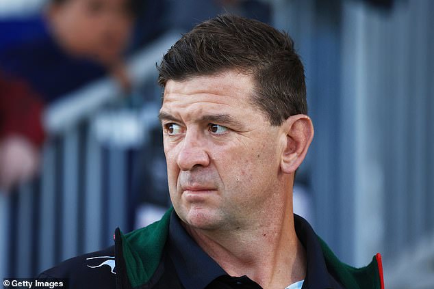 South Sydney coach Jason Demetriou is under fire for an 0-2 start to the season after his team crashed out of the 2023 finals in spectacular fashion