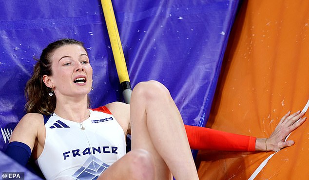 French pole vaulter Margot Chevrier suffered a terrible leg fracture during the World Indoors