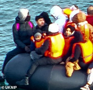 There appeared to be small children and babies among those on board