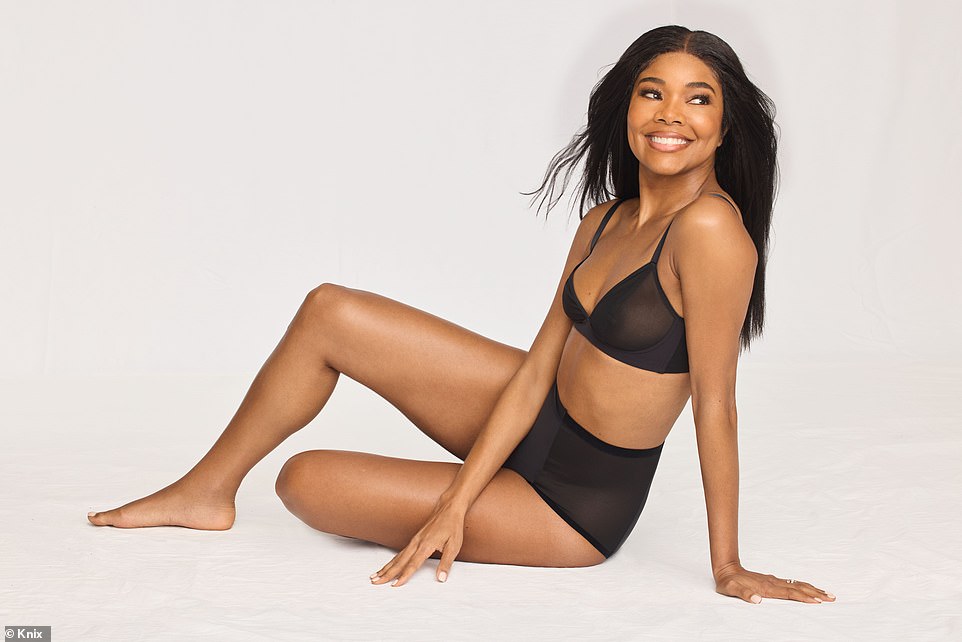 Gabrielle Union 51 shows off her toned figure in nude
