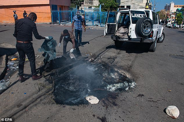 There has been widespread gang-led violence in Haiti, with bodies piling up in the streets in recent days