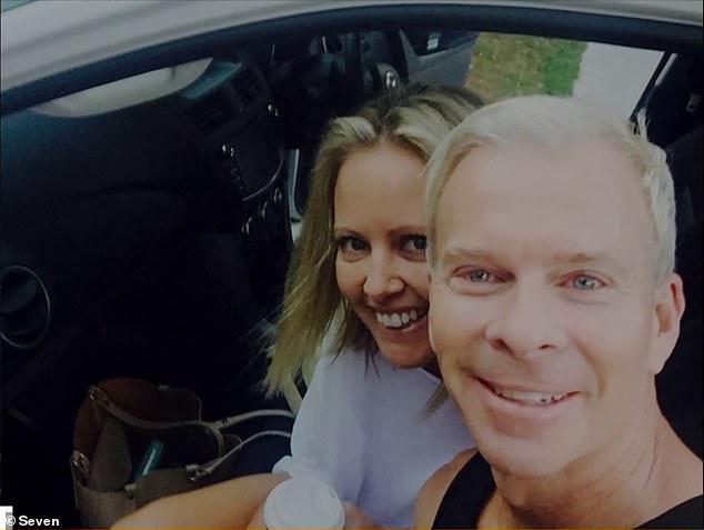 Tracy Hall, from Sydney, dated a man she thought was Max Tavita in 2016.  His real identity was Hamish McLaren and he was a serial fraudster and love rat (the two are pictured together)