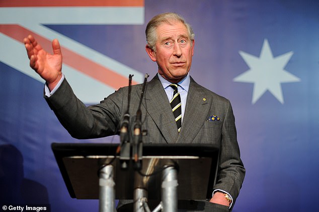 Prince Charles attends the Australia Day Celebrations in London in 2011