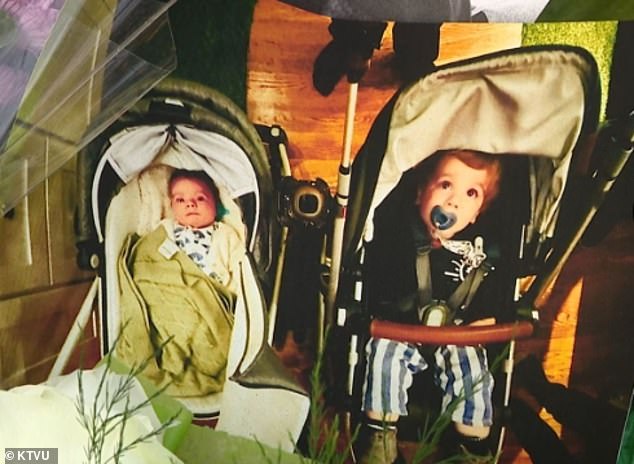 Cauê (left) died after his mother, father and brother, Joaquin (right), were killed by the driver who crashed her car into the West Portal Muni bus stop