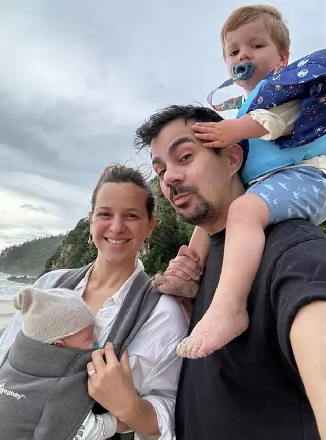 The heartbroken family of three-month-old Cauê Ramos Pinto de Oliveira (left), who died in Wednesday's car accident, has decided to donate his organs