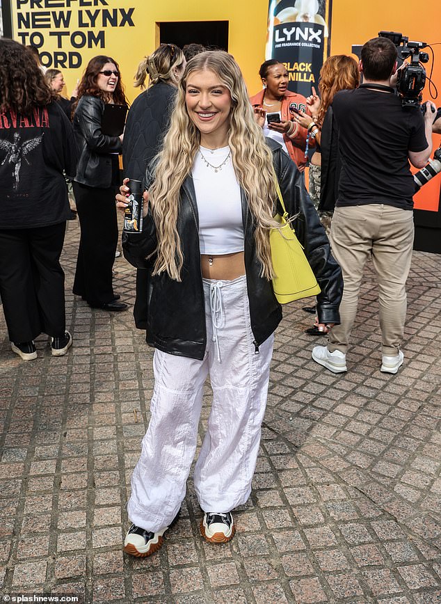 Molly Marsh, 22, showed off her abs at Lynx's product launch with Wes Nelson, 26, and a host of Love Island stars on Wednesday, days after she and Zachariah Noble's, 26, split