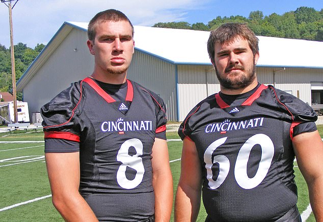 Jason (R) played for the University of Cincinnati Bearcats from 2006 to 2010 before turning pro