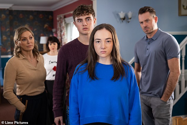 Hollyoaks has revealed a dark new storyline centering on sexual abuse between siblings, after Frankie shares she was attacked by her twin brother JJ