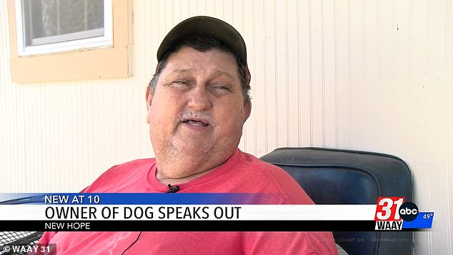 Neighbor Ricky Clark said he saw the child's lifeless body in his yard but is baffled by the attack because his dogs have never harmed anyone in the past