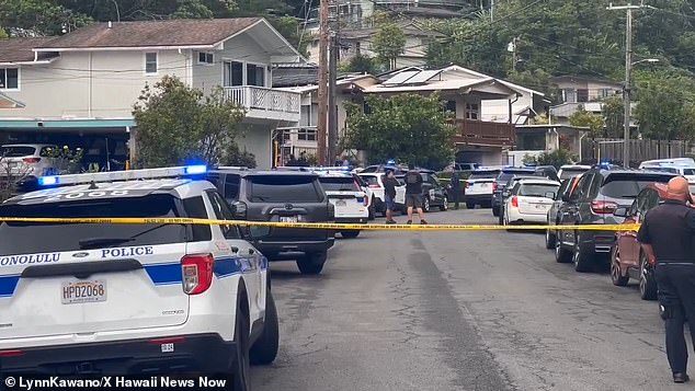 Several people, including the suspect, were found dead in a house in Manoa on Sunday morning