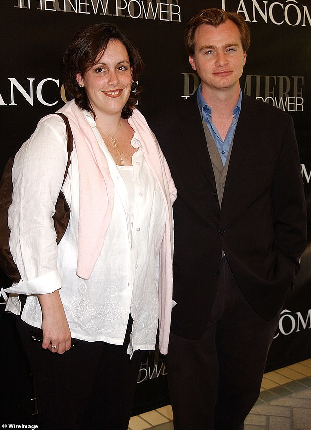 Emma Thomas and Christopher Nolan have established themselves as stars in the film industry.  But behind all the glamor lies a humble love story (seen together in 2002)