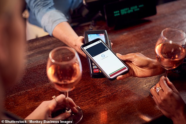 Researchers from UCL say their Drink Less app, which can be downloaded for free on Apple devices, could help people who are high-risk drinkers (Stock Image)