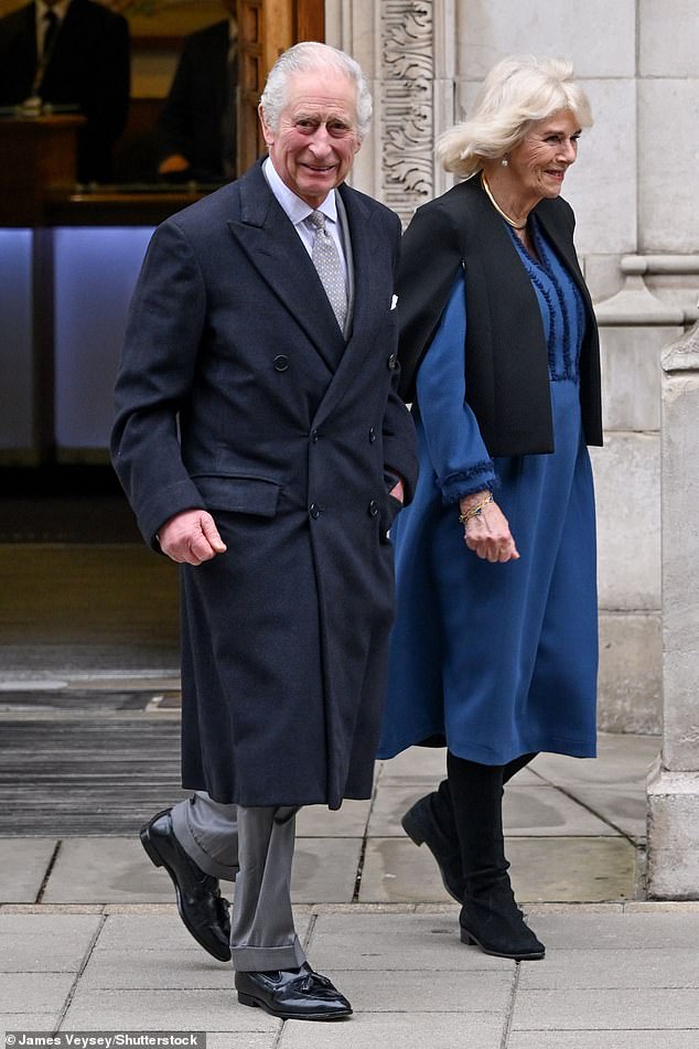 Since his diagnosis, Charles, 75, has let other working members of the Firm, such as his wife, Queen Camilla, take charge of royal duties while he continues treatment.