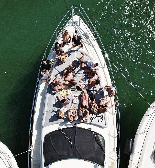 On a recent trip to Miami, DailyMail.com's Sadie Whitelocks discovered a whole world of boat charters, where a luxury ship can cost as little as renting a car for the day