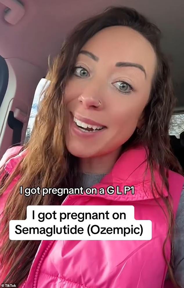 One TikToker revealed how she got pregnant while taking Ozempic.  She said she quit as soon as she realized it