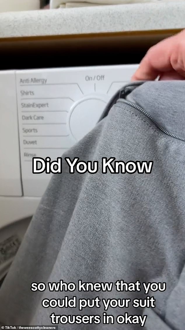 While Hazel has a Beko washing machine, which can be bought from Curry's for £239, a number of appliances from other brands have a delicate wash setting, meaning her tip could work on a number of different machines.