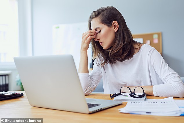 A high-income worker who once dreamed of earning more now says he's more stressed than ever before (stock image)