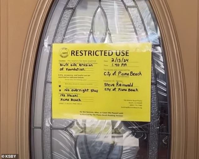 In addition to yellow tags, homes in the affected areas may also be red tagged, meaning homeowners must vacate their property completely due to safety hazards