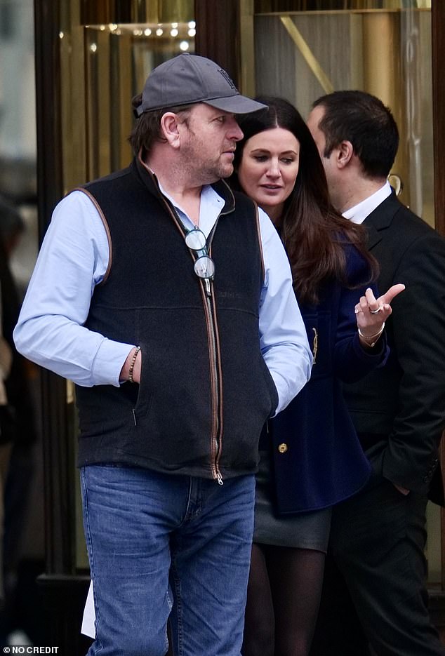 James was spotted checking out watches with personal trainer Kim Johnson in Mayfair on Saturday