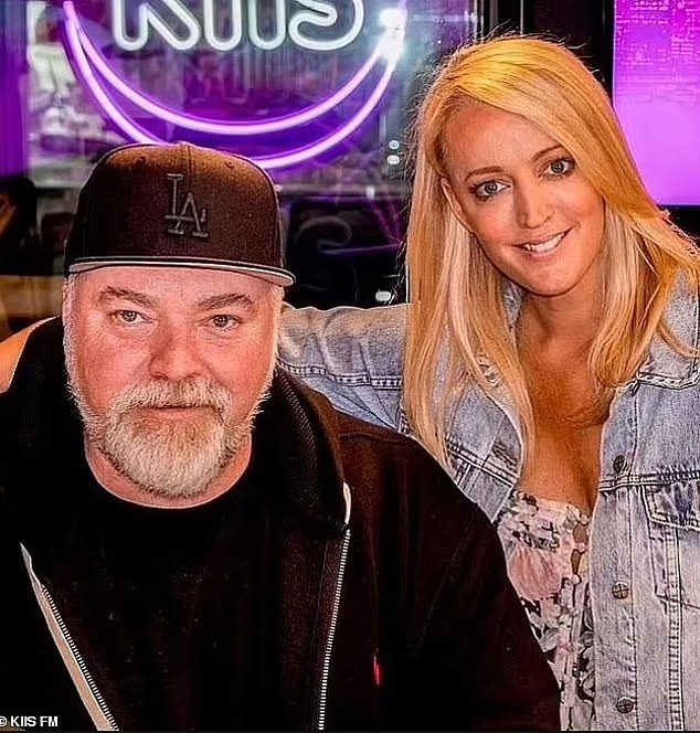 Early in the show, Hawkins lashed out at his former employers and his longtime friend and mentor Kyle Sandilands.  Pictured: Kyle Sandialnds with Jackie 'O' Henderson