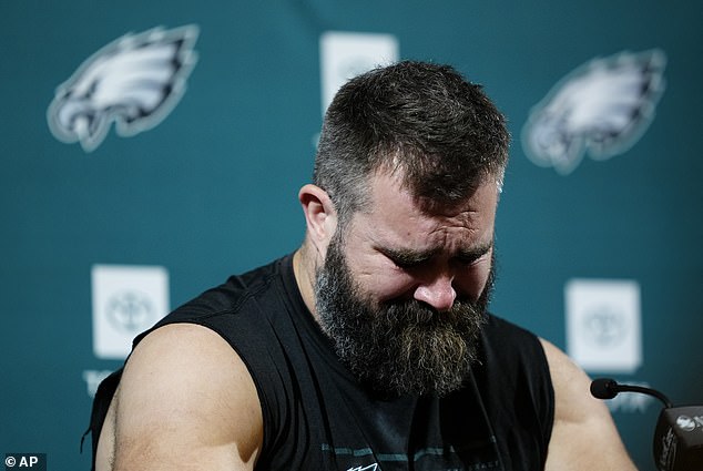 Earlier this month, Kelce announced his retirement from the NFL after 13 seasons with the Eagles