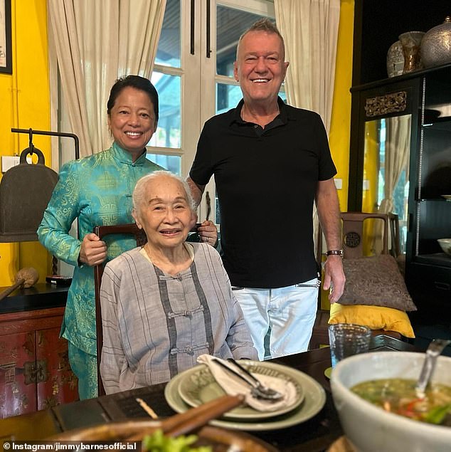 Rock icon Jimmy Barnes shocked fans on Tuesday when he revealed that his mother-in-law is one of 26 children