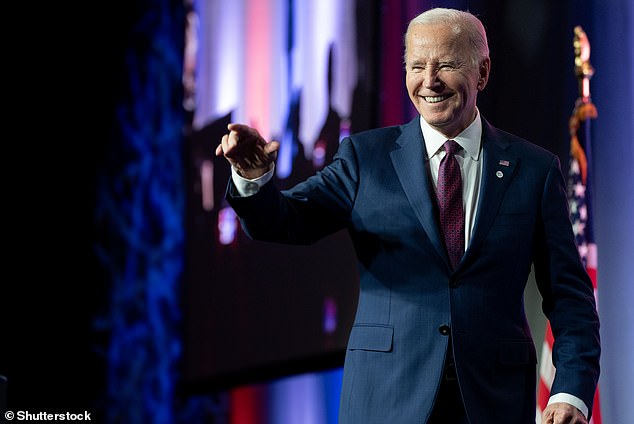 President Joe Biden officially became the presumptive Democratic nominee on Tuesday evening, after winning contests in the Northern Mariana Islands and Georgia