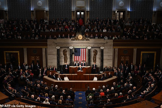 The speech is Biden's biggest set piece of the year, giving him a chance to beam his performance straight into the homes of voters across the country