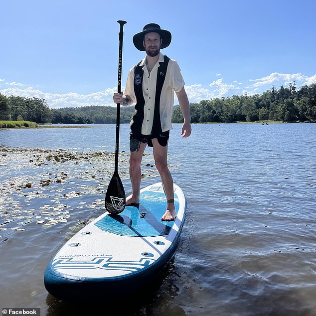 Joshua Santos Christian, in his 30s, died early Sunday morning in the Queensland coastal town of Noosa Sound.