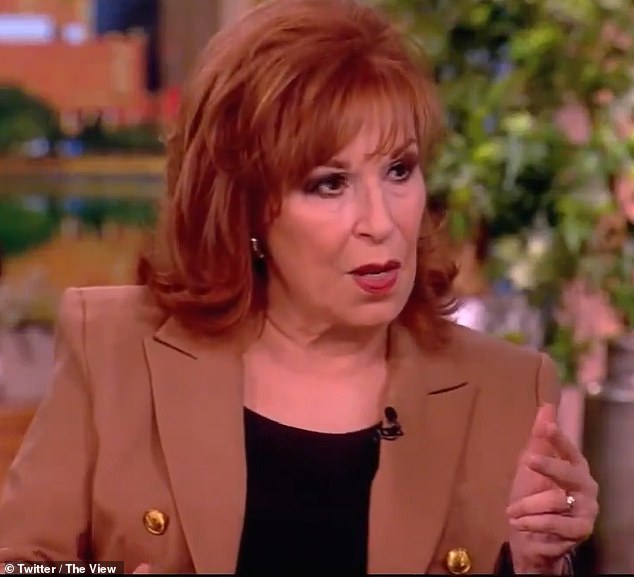 The View co-host Joy Behar on Tuesday chided what she described as male members of her audience for not applauding professor and Brett Kavanaugh accuser Christine Blasey Ford