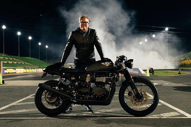 Stephen Gray, the new man in Julie Bishop's life, is an avid motorcyclist