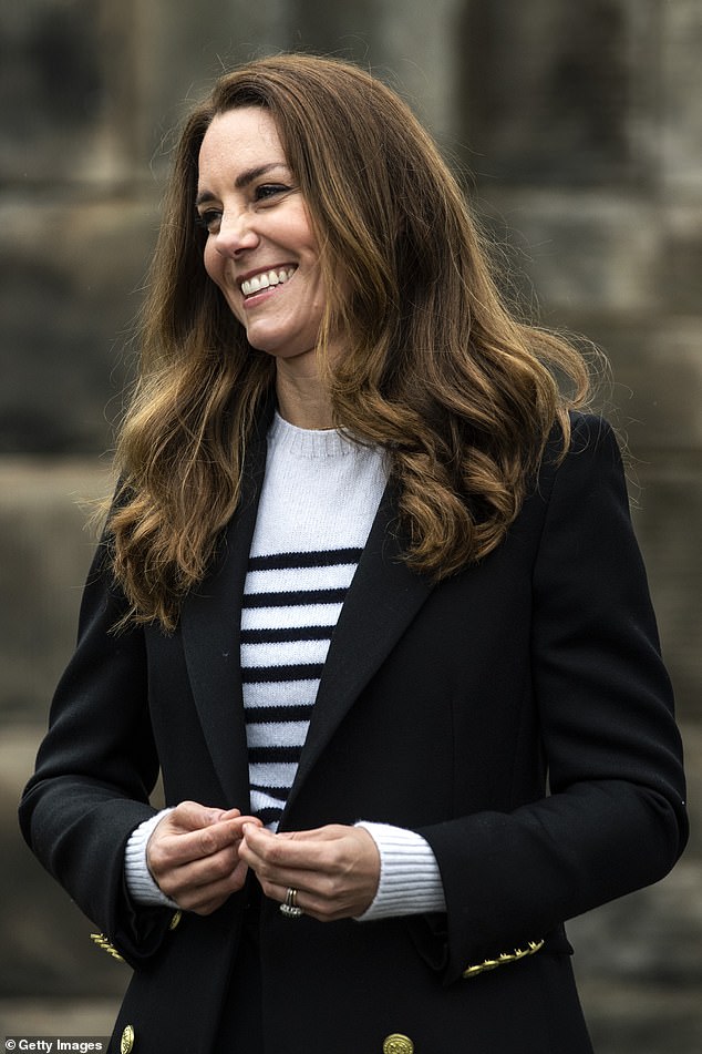 Notably, she chose it in May 2019 for a trip to St. Andrews, where her relationship with Prince William blossomed.