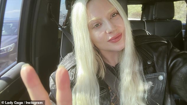 Lady Gaga hinted at new music as she celebrated her 38th birthday on Thursday