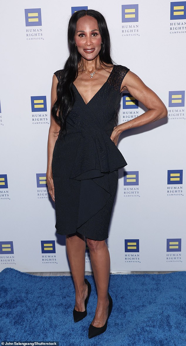 Supermodel Beverly Johnson, 71, was among the star-studded guests who showed their support for the 2024 Human Rights Campaign Dinner in Los Angeles on Saturday night