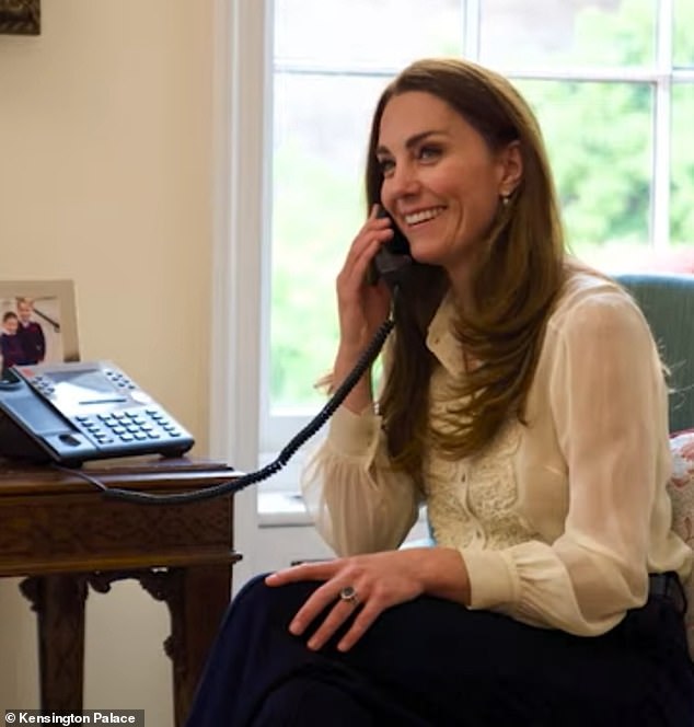 Kate and Mila spoke on the phone after the image was selected from among hundreds for the exhibition and book Hold Still