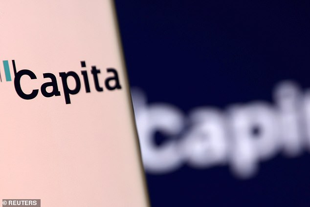 Job cuts: Government contractor Capita began streamlining its operations in November in a bid to save £60 million.  It now wants to save a further £100 million by mid-2025