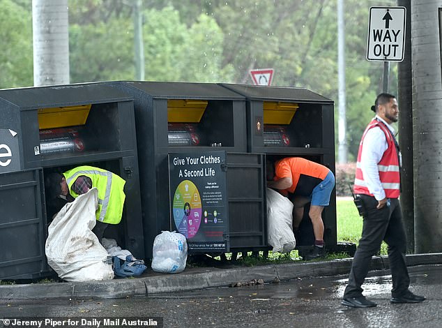 A company that recycles old and used clothing is to redesign its charity bins (pictured) to make the items safer for users