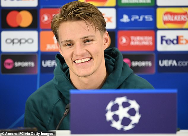 Martin Odegaard has urged Arsenal to impose their style as they look to overturn a 1-0 deficit in the first leg against Porto in the Champions League last 16 on Tuesday evening.