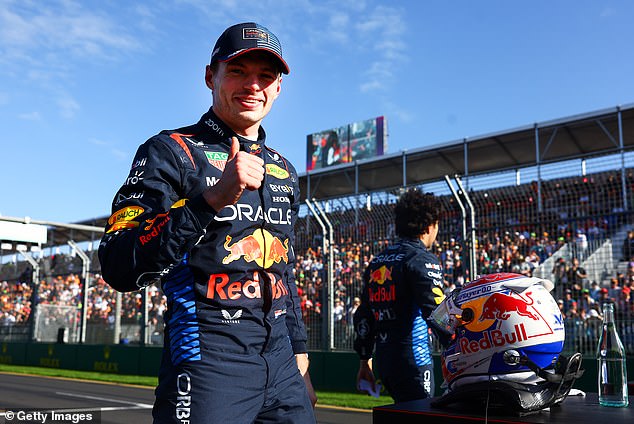 Max Verstappen qualifies in pole position for Australian GP with