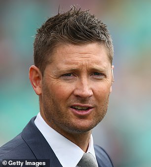 Michael Clarke, 42, has hit back at claims he has had cosmetic injectables following speculation he is using Botox and fillers to maintain his youthful face.  Pictured in 2016 (L) and 2024 (R)